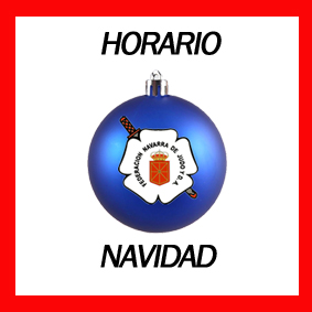HORARIO NAVIDAD